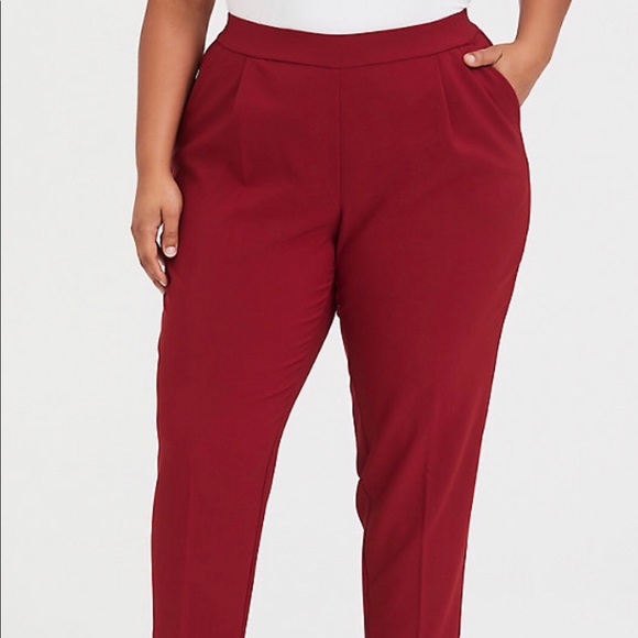 torrid Pants - Torrid Red Ankle Pant